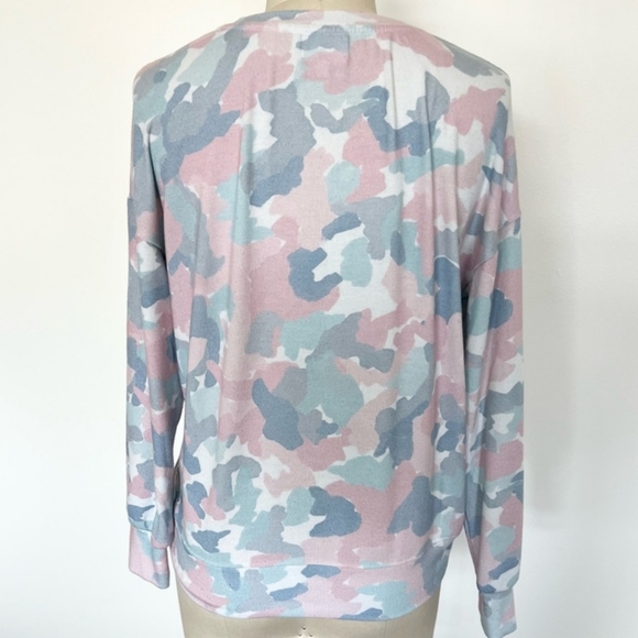 Sundry Abstract Camouflage Loungewear Top - Picture 8 of 8